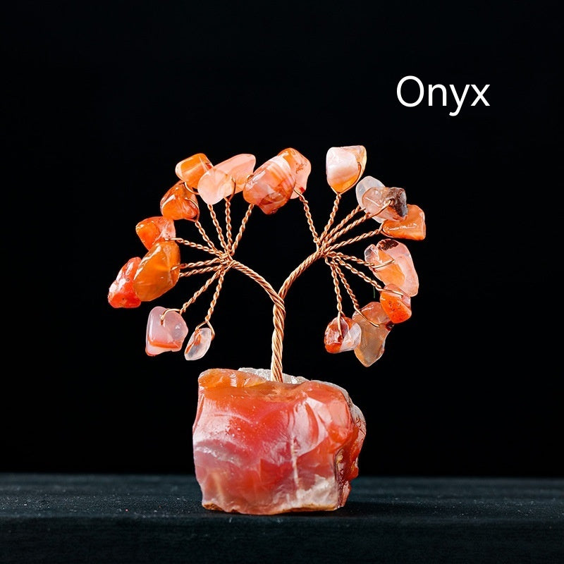 Natural Colorful Crystal Stone Ornaments