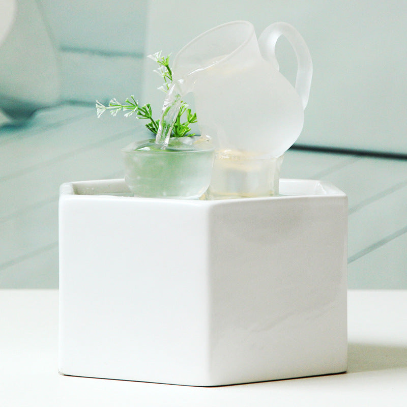 Office Desktop Decorative Circulating Water Ornaments