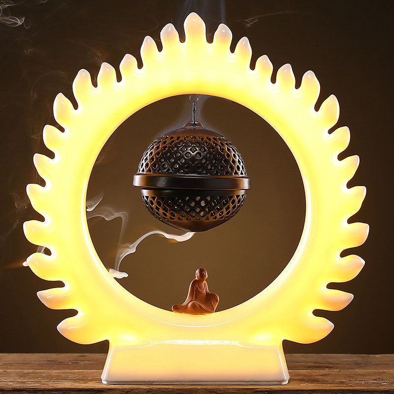 Creative Backflow Incense Burner Ornaments Hanging