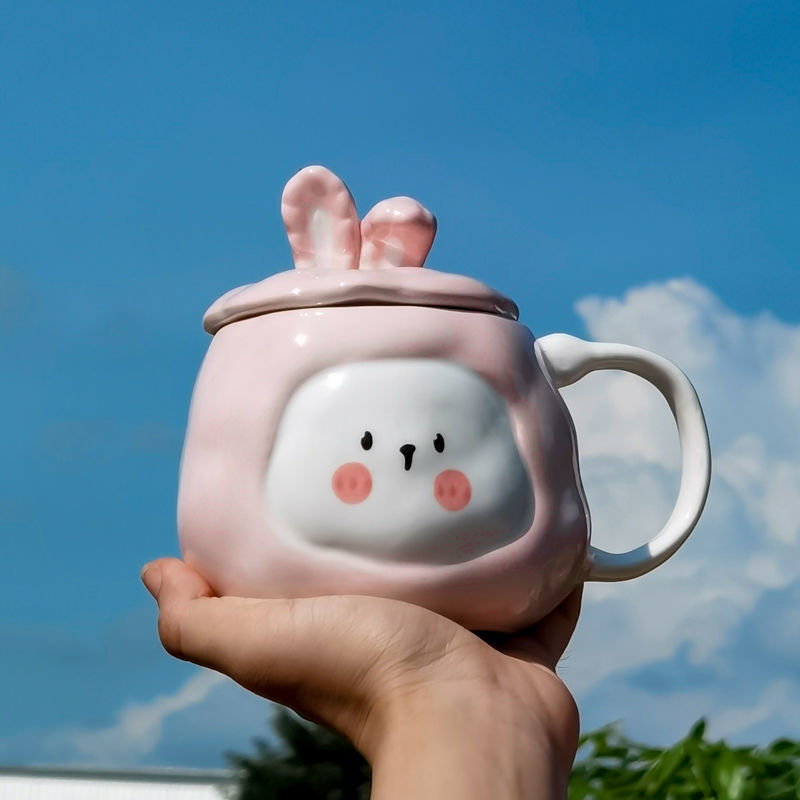 Mark Water Cup Creative Personality Trend Ceramic