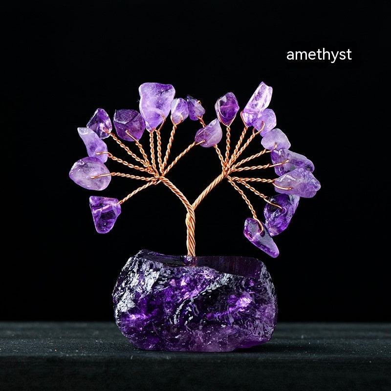 Natural Colorful Crystal Stone Ornaments