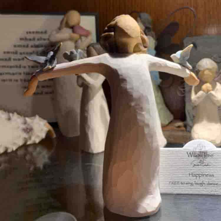 Home Fashion Resin Angel-shaped Crafts Ornaments