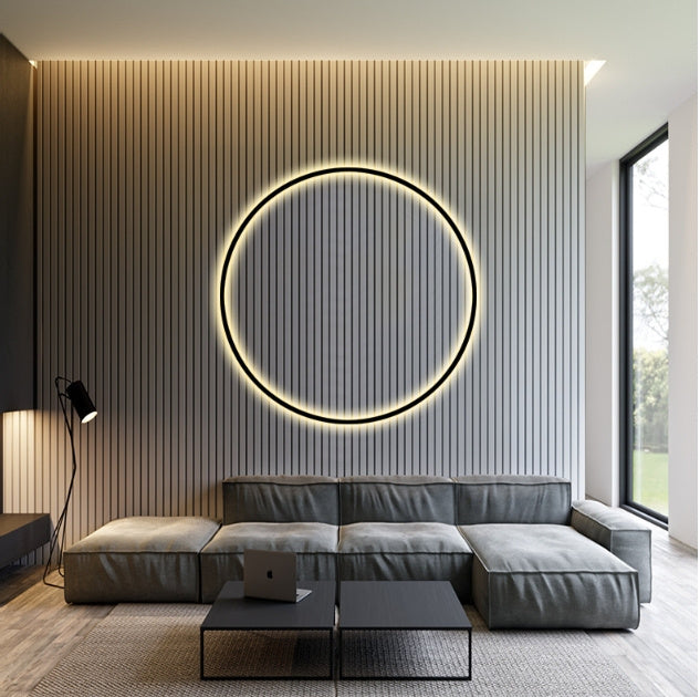 Round Wall Lamp Creative Personalized Bedroom Bedside Lamp Simple Modern