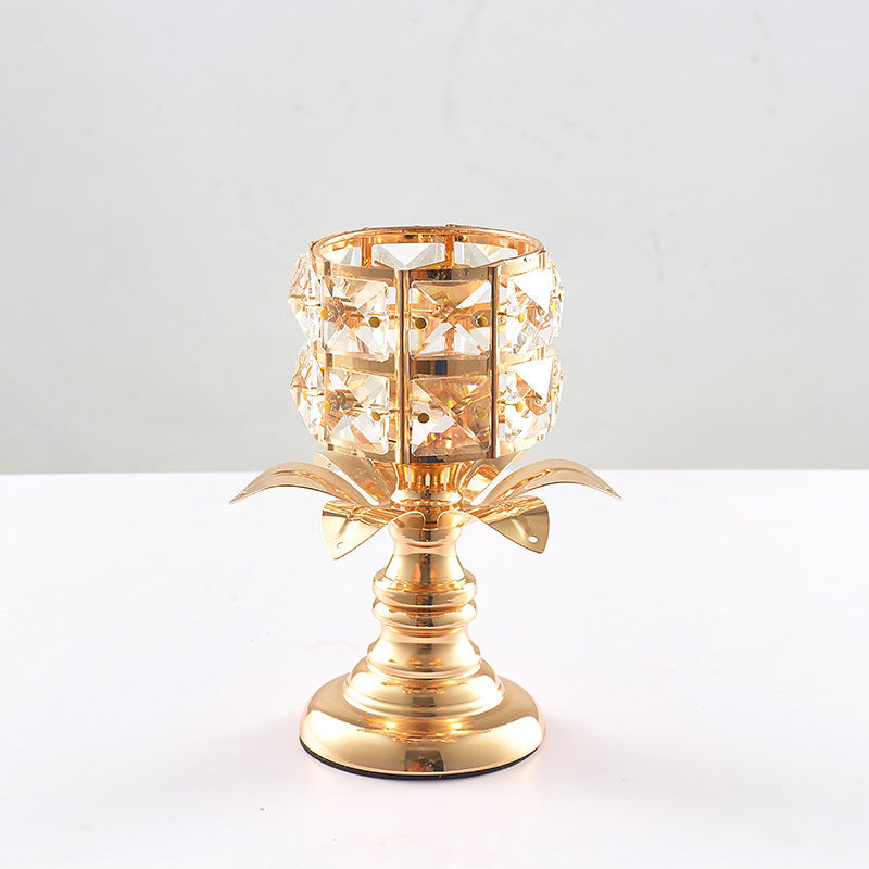 Nordic Crystal Candle Holder Creative Ornaments