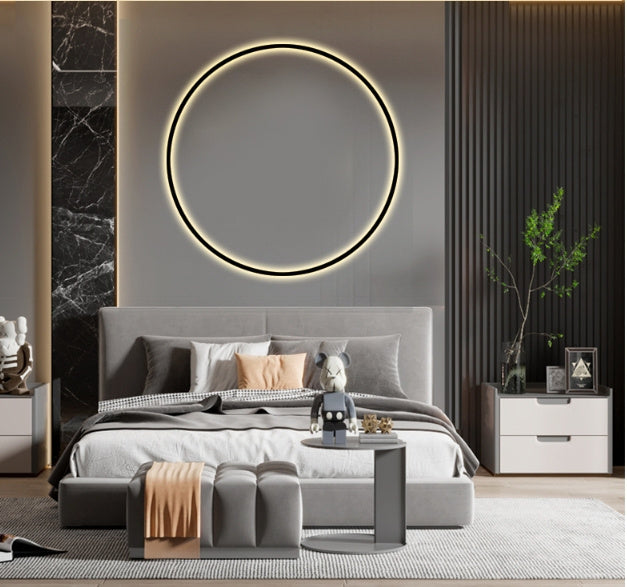 Round Wall Lamp Creative Personalized Bedroom Bedside Lamp Simple Modern