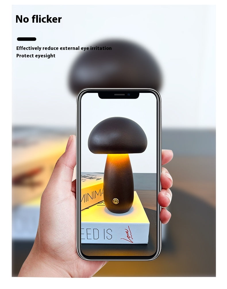 Creative Mushroom Decoration Bedroom Bedside Night Lamp
