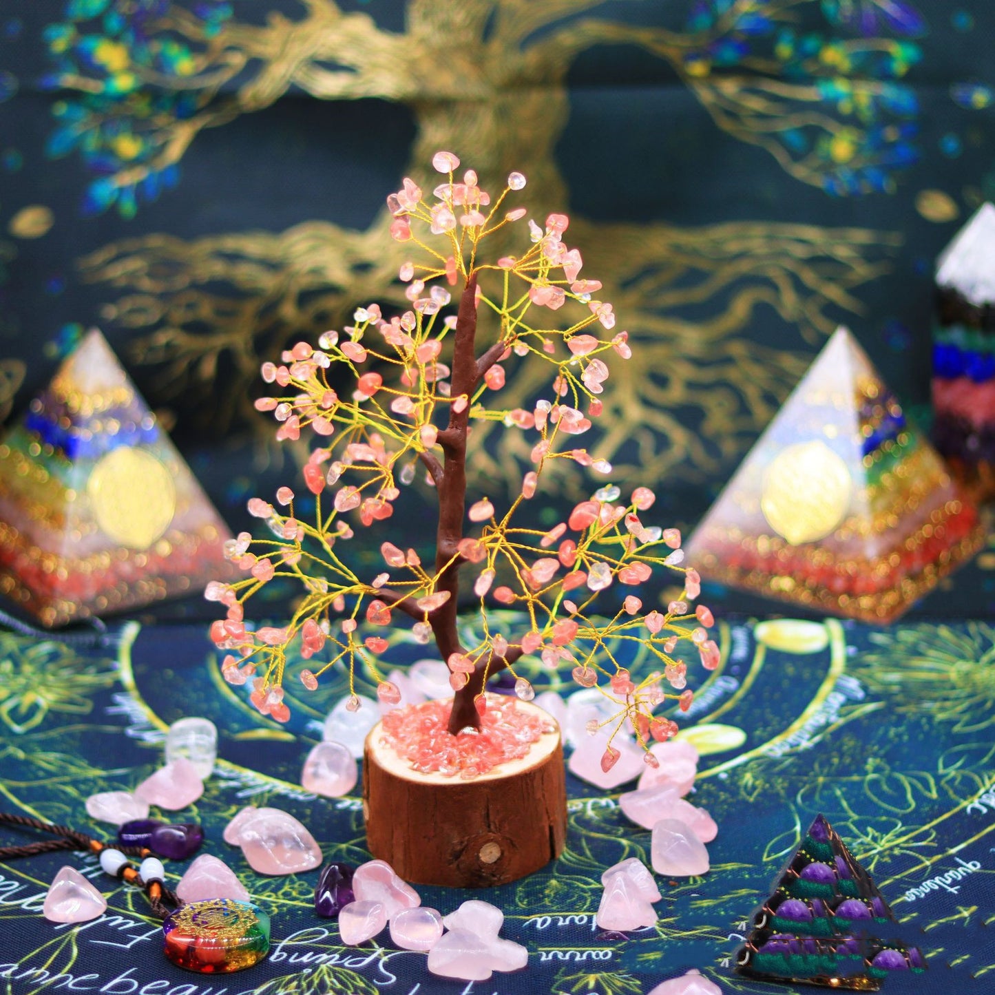 Crystal Tree Home Crafts Desktop Ornaments