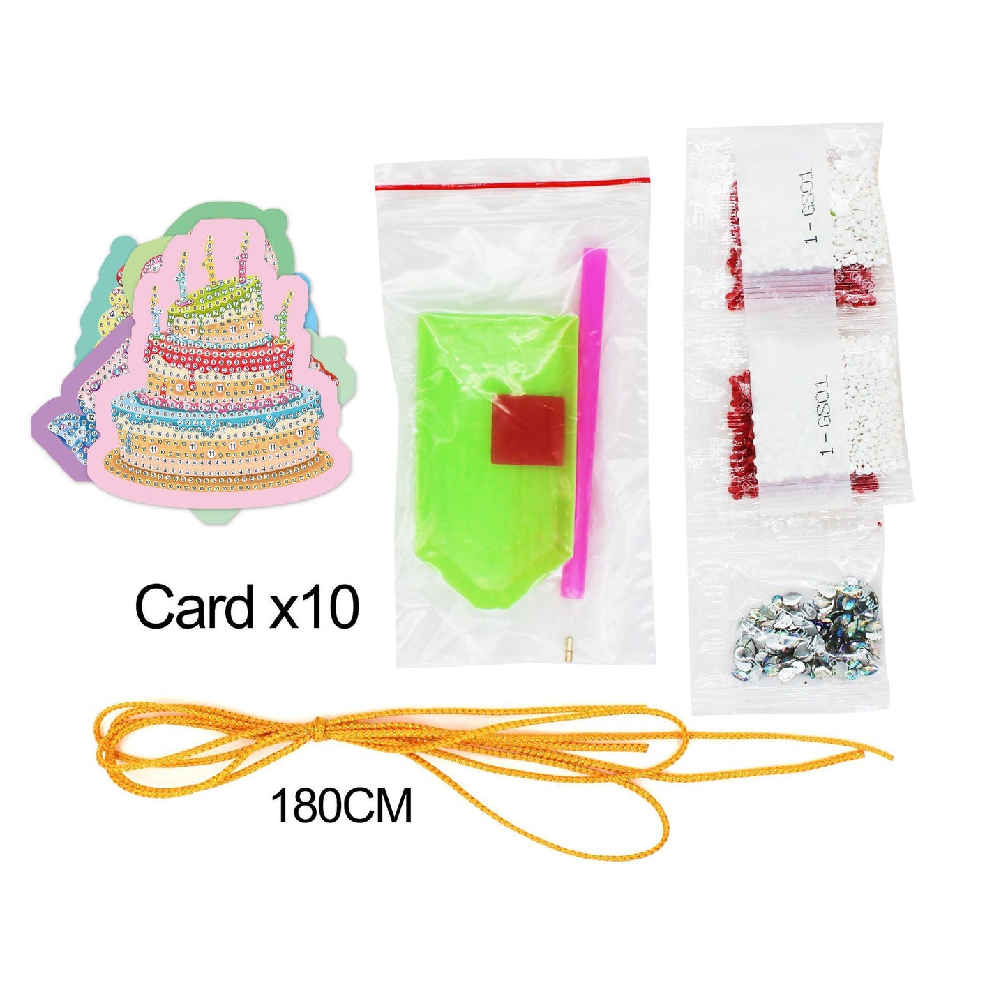 Card Room Birthday Party Ornaments