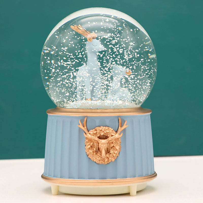 Nordic Style Deer Music Box