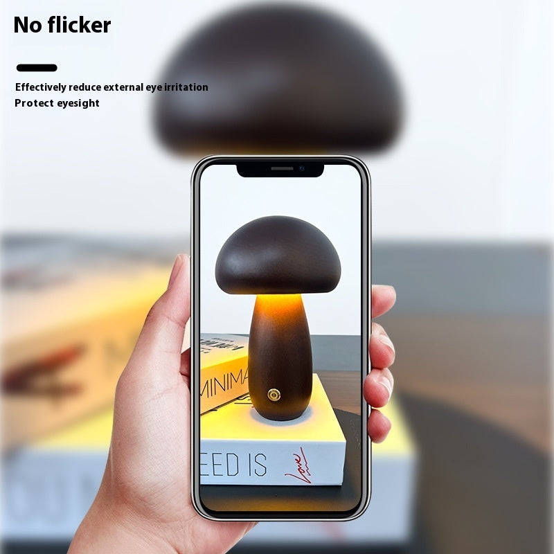 Creative Mushroom Decoration Bedroom Bedside Night Lamp