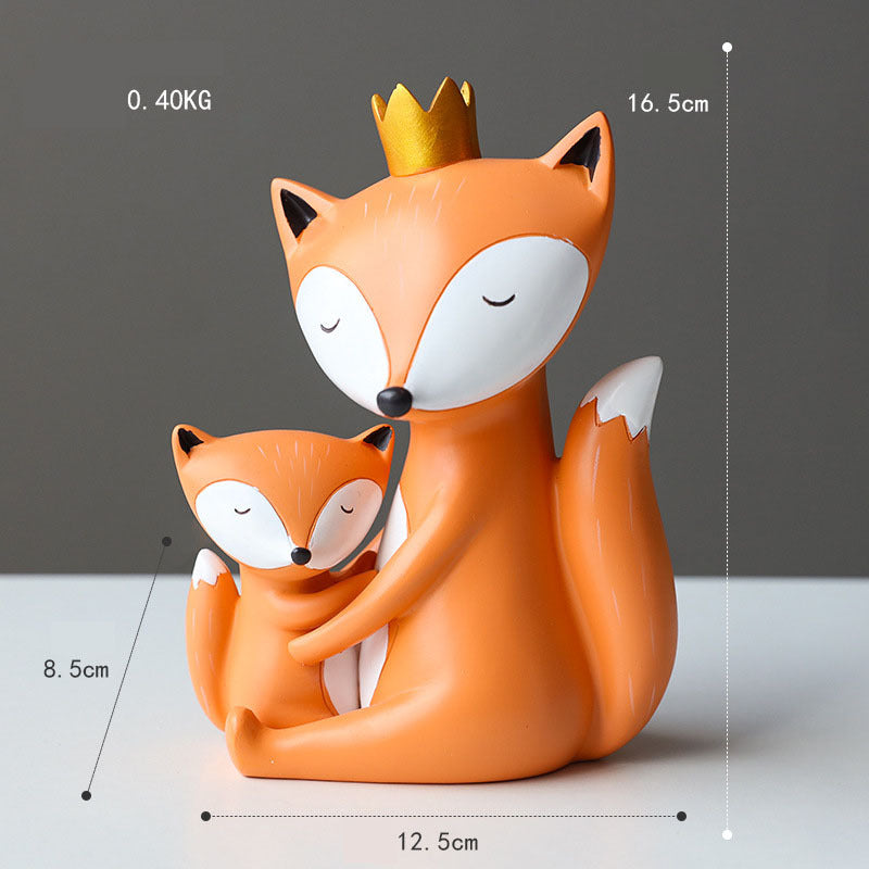 Ornaments Desktop Living Room Children Nordic Creative Animal Resin