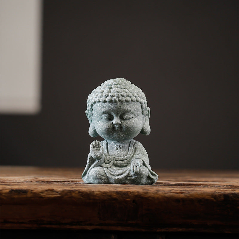 Green Sandstone Tea Ornaments