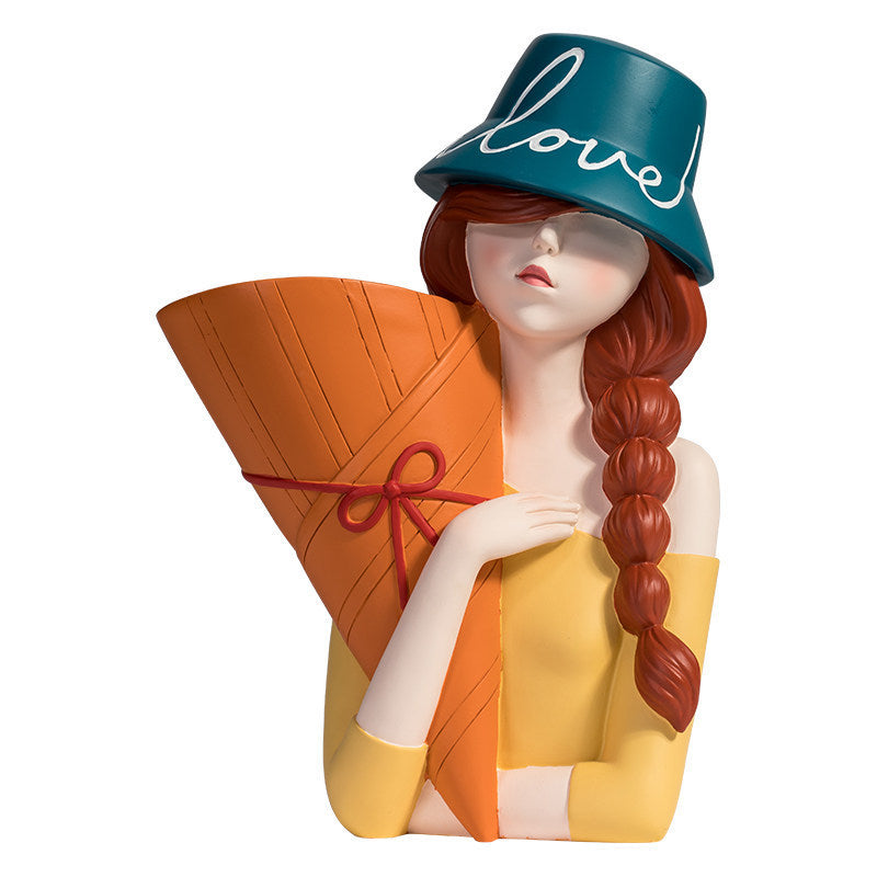 Hip Hop Girl Creative Home Decoration Living Room