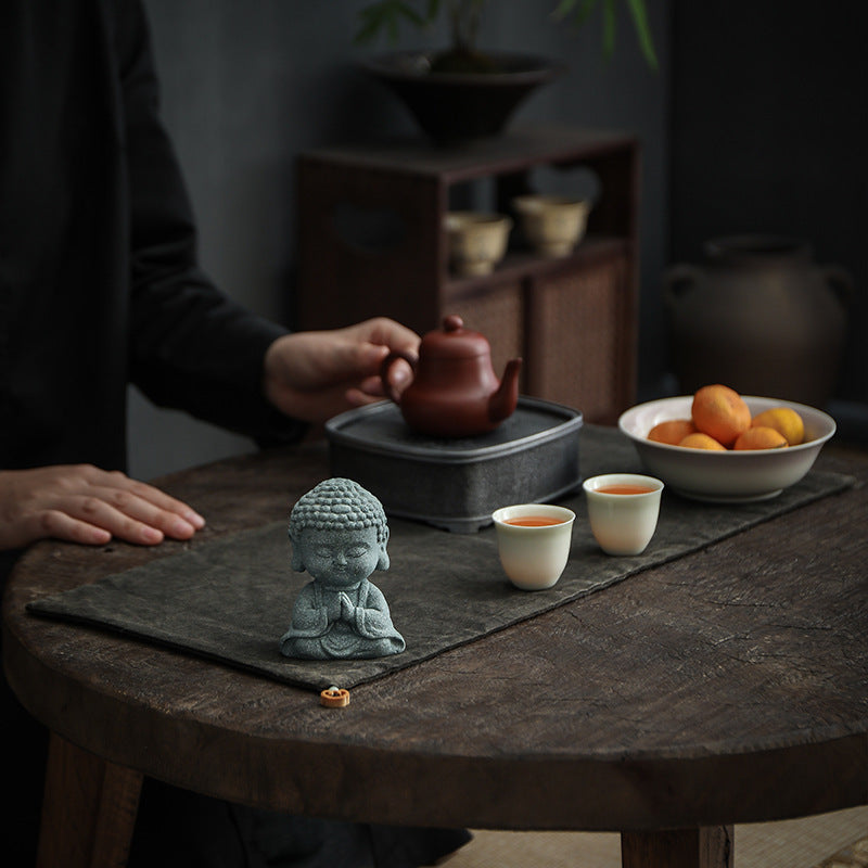 Green Sandstone Tea Ornaments