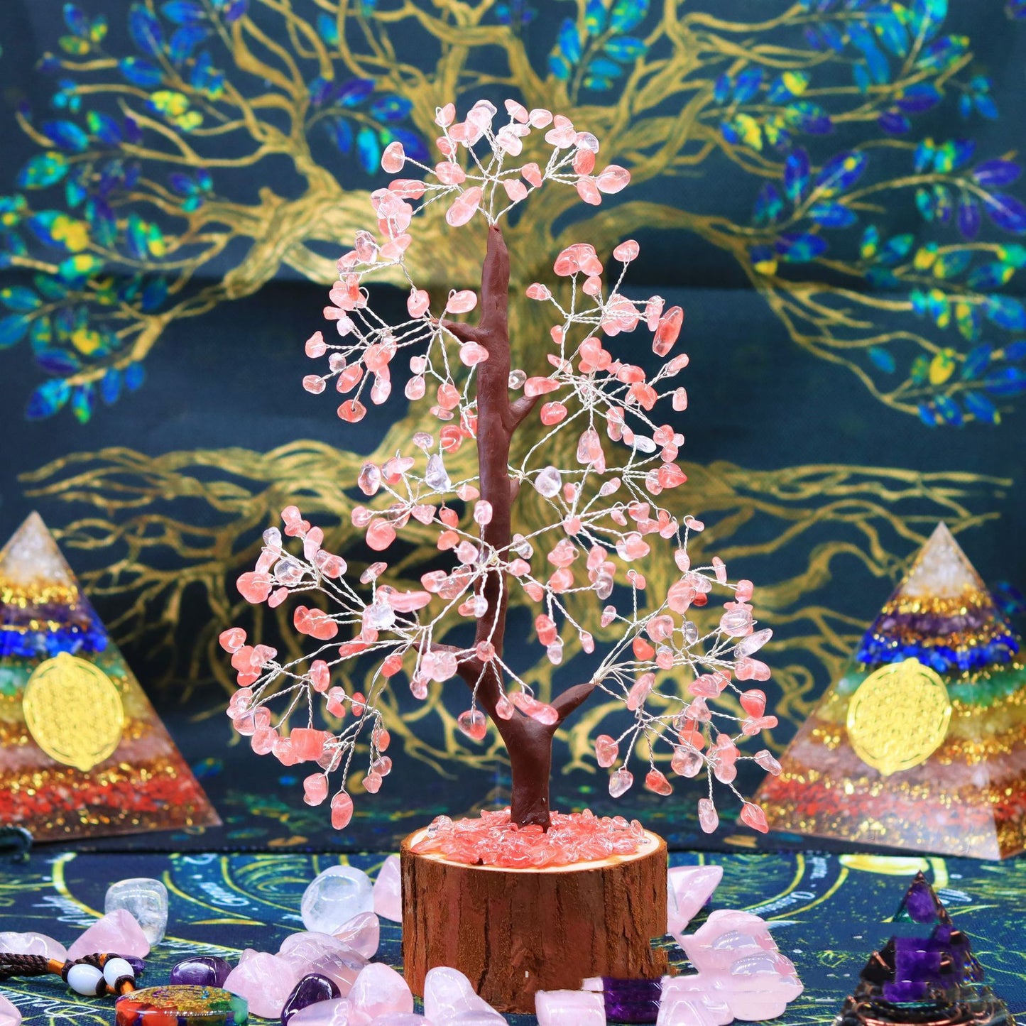 Crystal Tree Home Crafts Desktop Ornaments