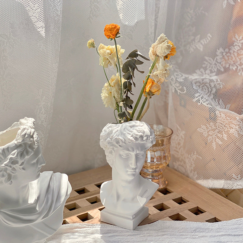 Three-dimensional Resin Plaster Flowerpot Ornaments