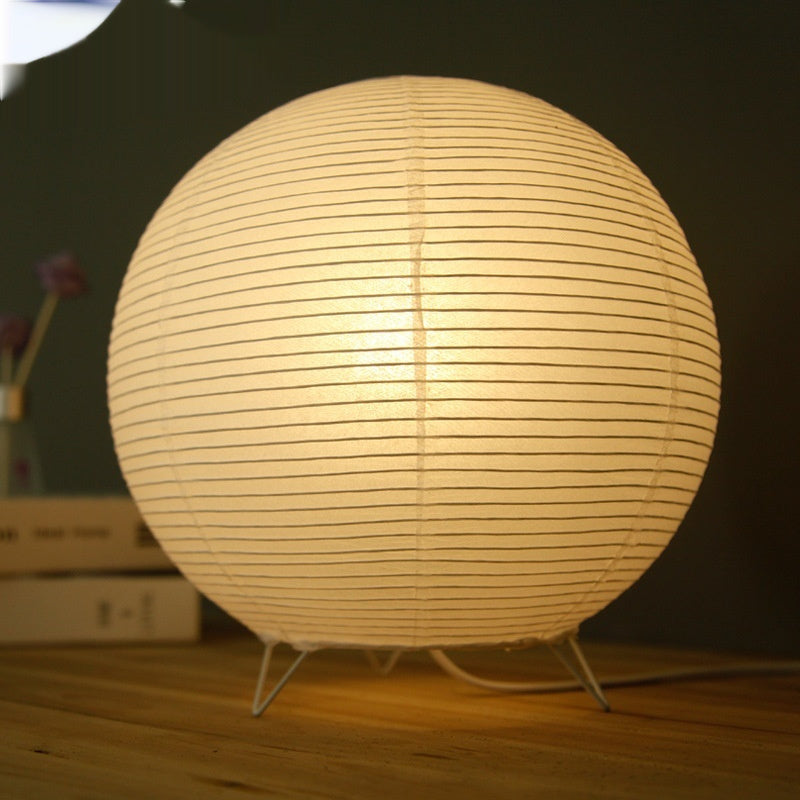 Modern Creative Personality Paper Lantern Table Lamp Bedside Small Night Lamp