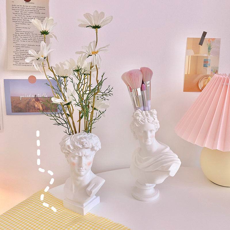 Three-dimensional Resin Plaster Flowerpot Ornaments