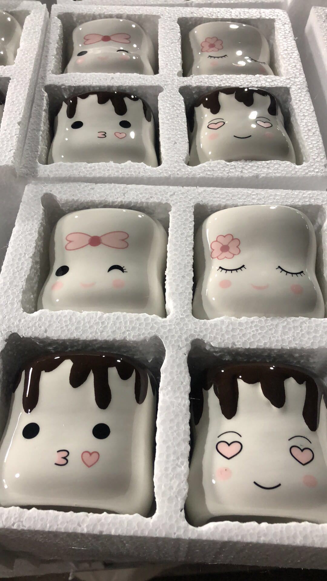 Marshmallow Ceramic Mug Expression Cup