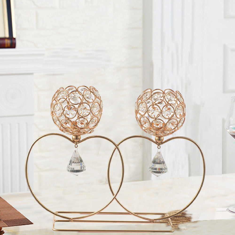 Double-core Metal Candlestick Ornaments