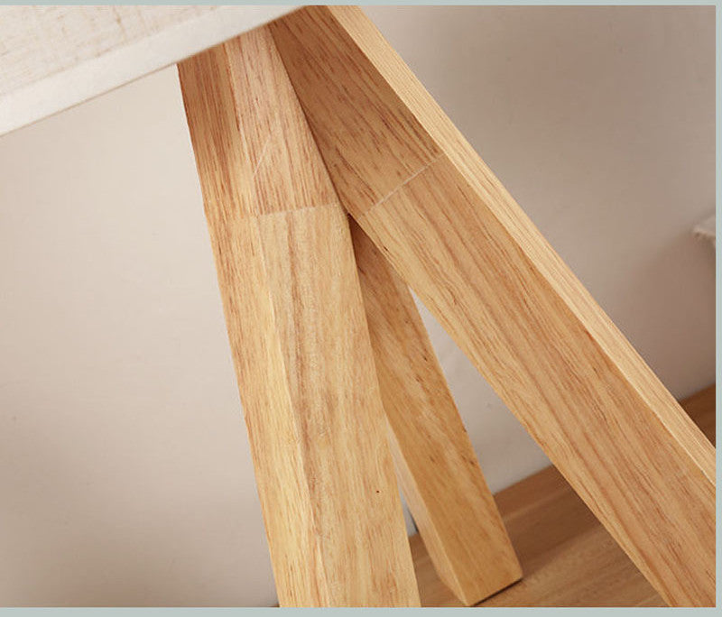 Japanese Style Solid Wood Table Led Night Lamp