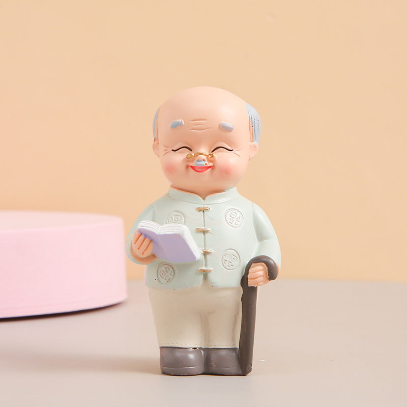 New Depends Together Cake Decorative Resin Ornament