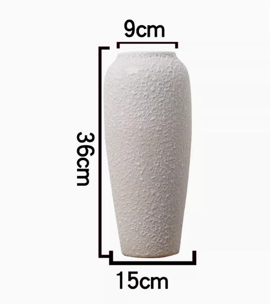 White Vase Desktop Flower Arrangement Ornaments