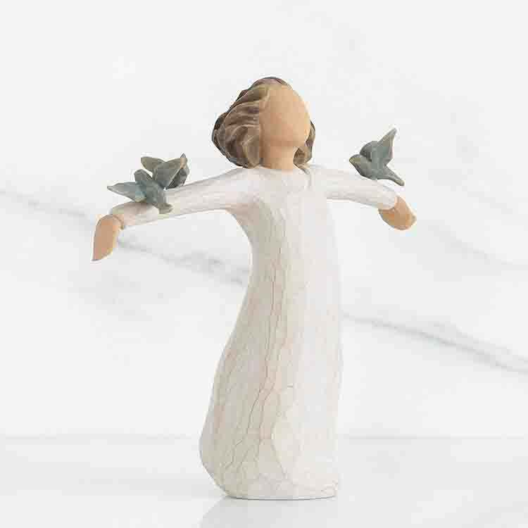 Home Fashion Resin Angel-shaped Crafts Ornaments