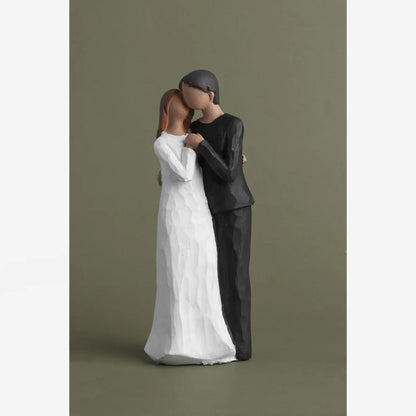 Creative Resin Loving Couple Ornaments Valentine's Day Gift