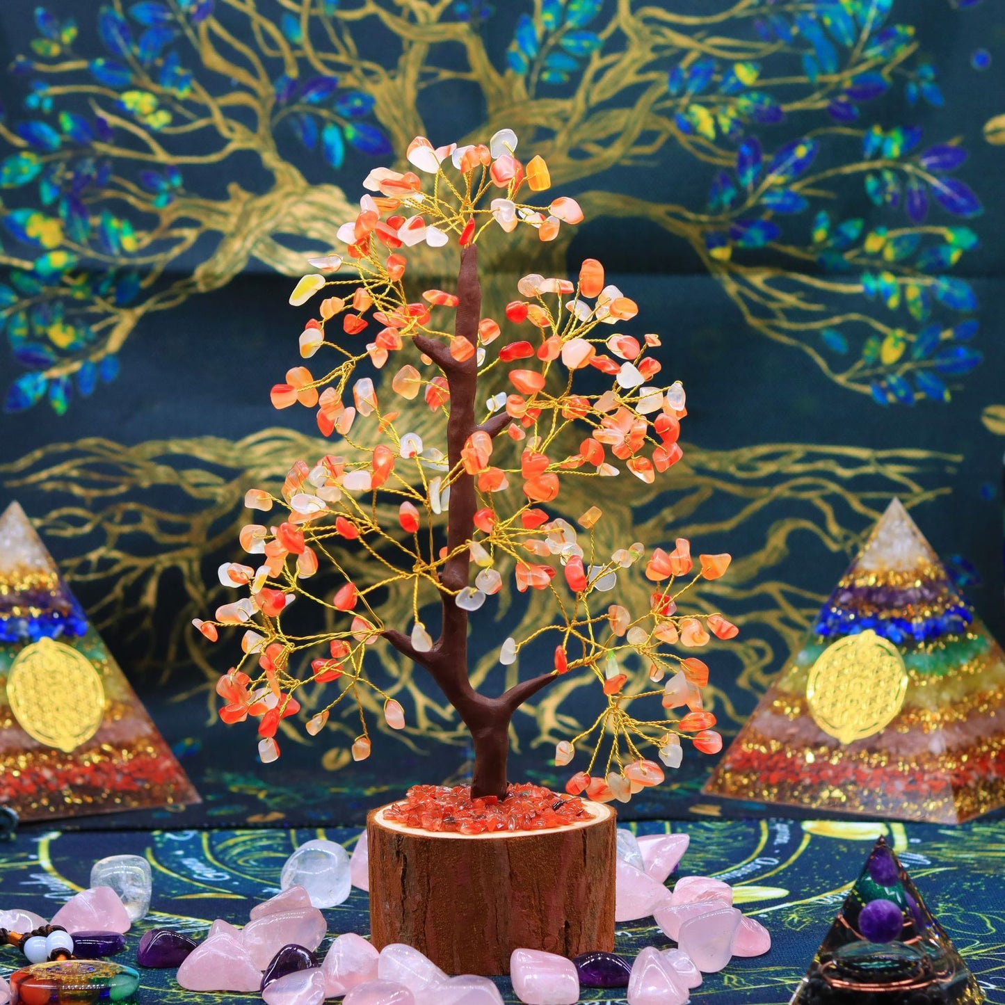 Crystal Tree Home Crafts Desktop Ornaments