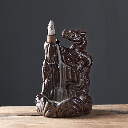 Backflow Incense Burner Ceramic Creative Ornaments