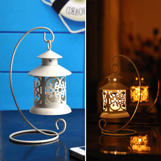 Iron candlestick