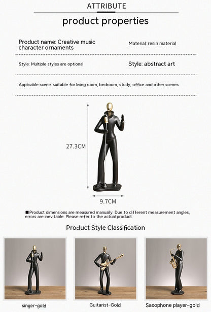 Simple Band Character Ornaments