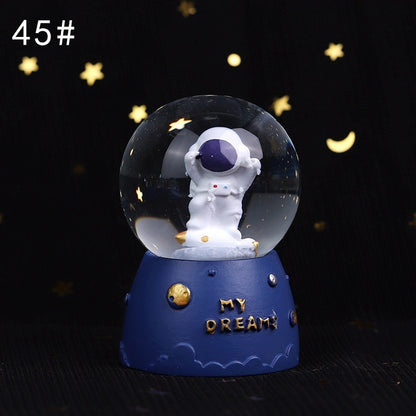 Animal Party Luminous Crystal Ball Music Box