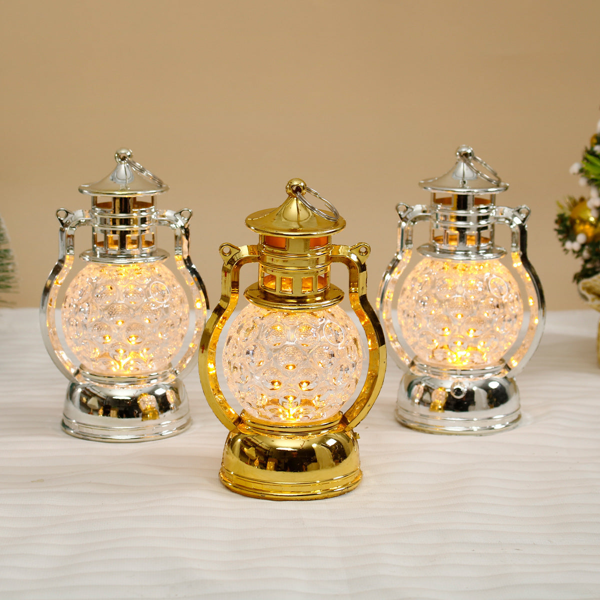 Creative Retro Small Oil Lamp Led Decoration Small Night Lamp