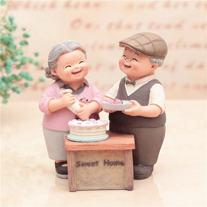 Home living room character decoration resin decoration