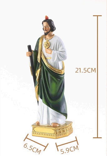 Classical Lvpao Character Statue Decoration Resin Crafts