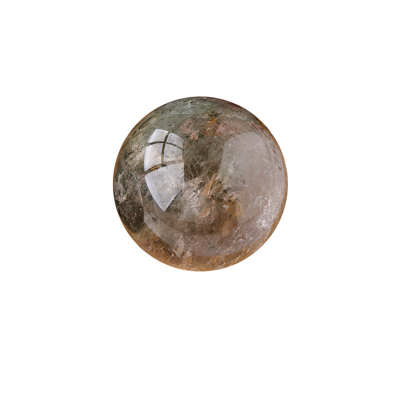 Natural Green Ghost Crystal Ball Ornaments