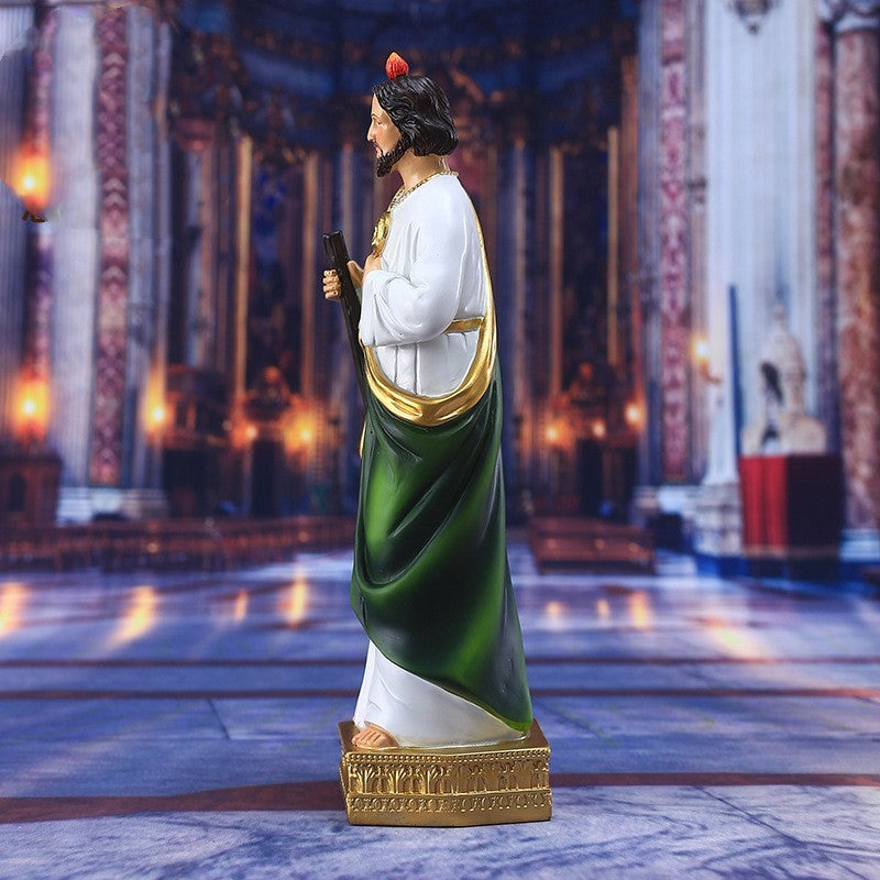 Classical Lvpao Character Statue Decoration Resin Crafts