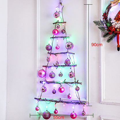 DIY Λαμπερό Χριστουγεννιάτικο Δέντρο Χριστουγεννιάτικη διακόσμηση