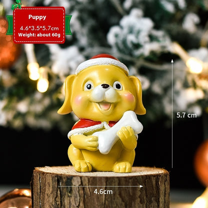 Creative Christmas Mini Animal Ornaments