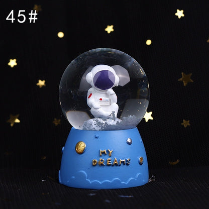 Animal Party Luminous Crystal Ball Music Box