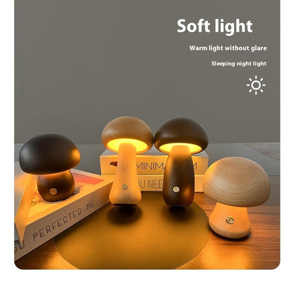 Creative Mushroom Decoration Bedroom Bedside Night Lamp