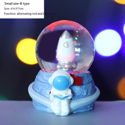 Animal Party Luminous Crystal Ball Music Box