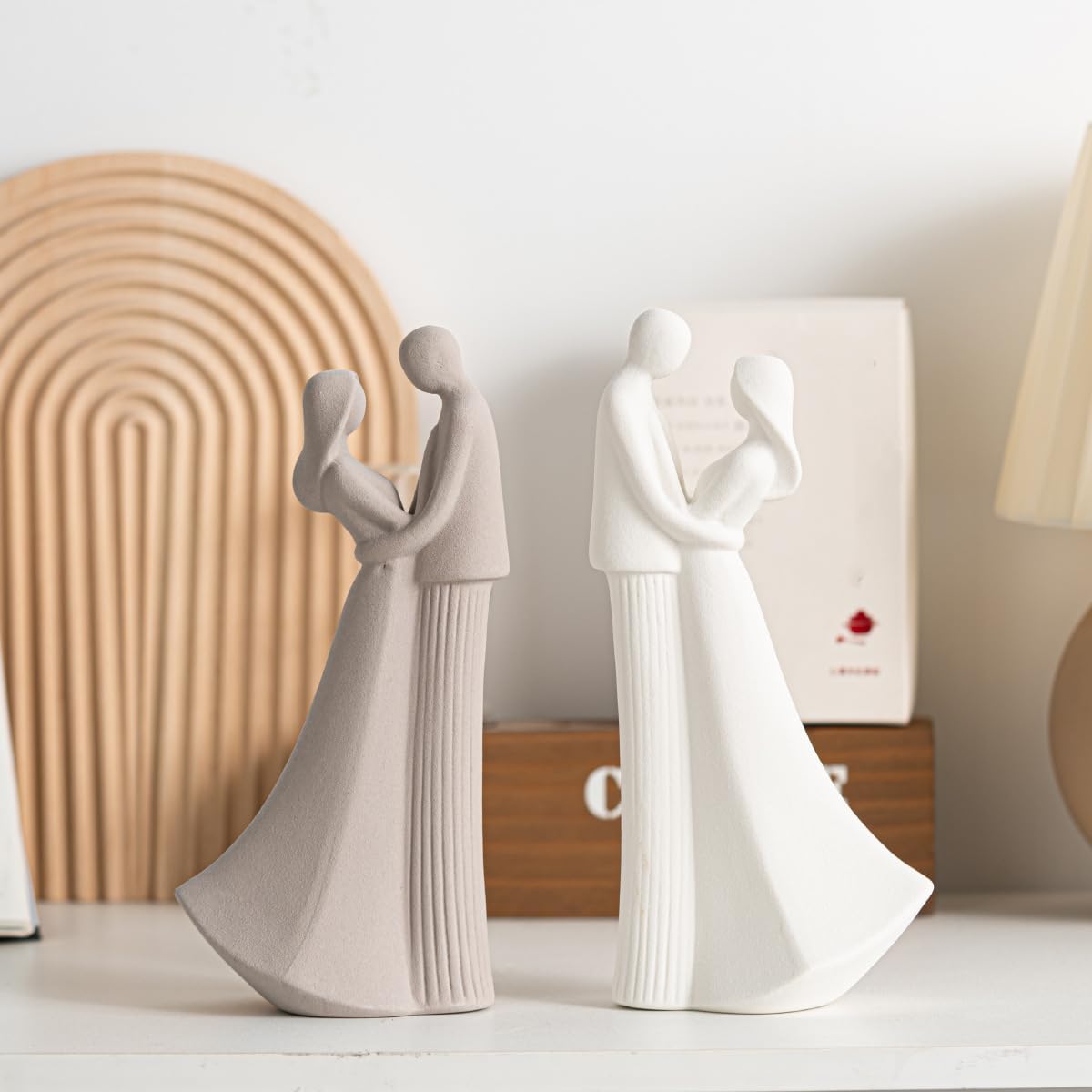 Abstract Artistic Portrait Ornaments – Unique Creative Home Décor