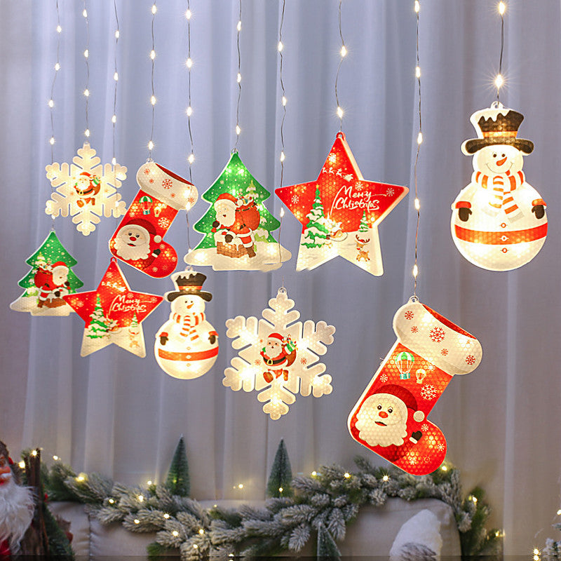 Guirlande lumineuse de Noël à LED décorative