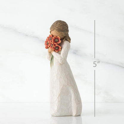 Home Girl Resin Statue Decoration