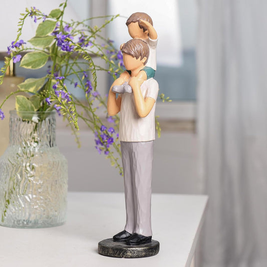 Resin Saysmile Father and Son Figurines Family Figurines