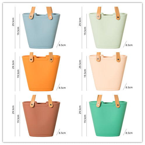 Nordic Ceramic Handbag Vase Ornaments
