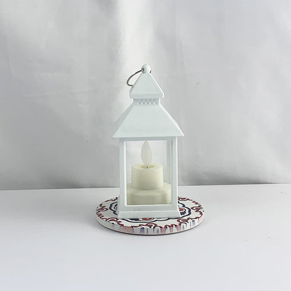 Christmas Decoration Luminous Candlestick Lamp Ornaments
